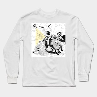 goya in alien witchcraft ecopop Long Sleeve T-Shirt